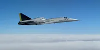 Boom's first supersonic flight was filmed with an iPhone and using Starlink.