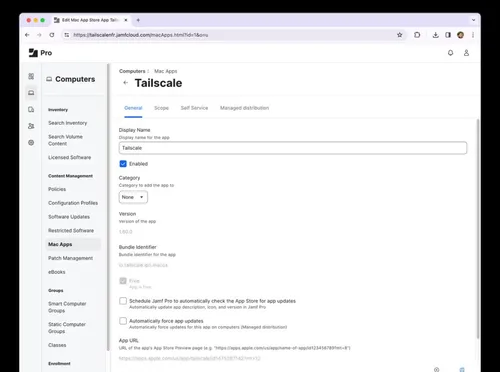 Tailscale has announced a new integration with Jamf Pro.