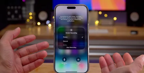 iOS screen recording will improve with three new features.