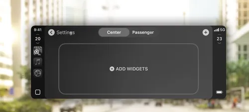 During Apple's continued development, the custom widget UI for CarPlay 2 has been revealed.