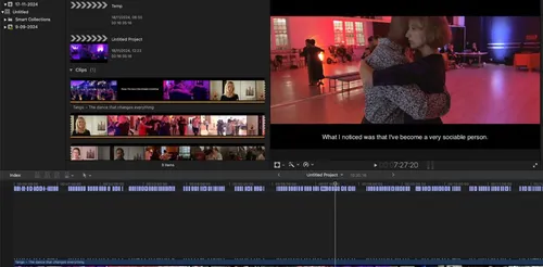 Final Cut Pro 11 自动字幕功能对创作者和可访问性来说都是巨大的胜利。
