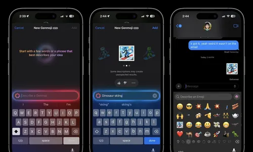 Genmoji 在 iOS 18.2 中登场,你的 iPhone 的新表情超级能力