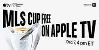 MLS Cup 将在 TV+、Apple Stores 的四个国家以及 Mega-Zilla 上免费直播。