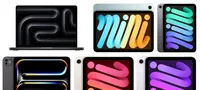 Bereiche: iPad mini 7 starting at $399, cheapest M4 iPad Pro starting at $150, M4 MacBook Pro starting at $200, more
