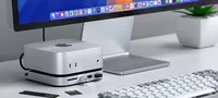 Satechi在CES上推出了新款支架和集线器，为M4 Mac Mini提供了更多的端口和存储空间。