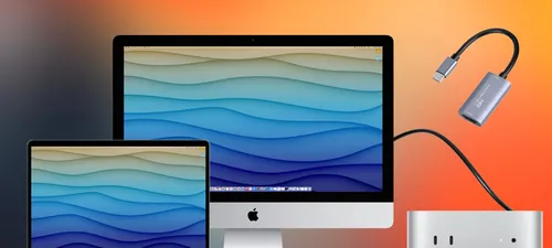 如何将旧的iMac或MacBook用作新Mac mini的显示器