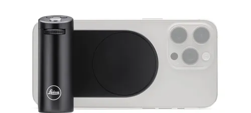 The Leica LUX grip for iPhone is a cute accessory with a typically Leica price tag.