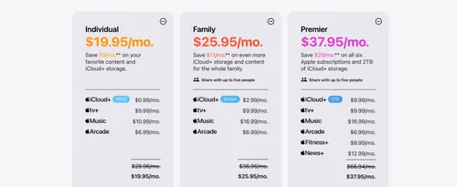 Apple One 很棒,但缺少一些重要的功能。