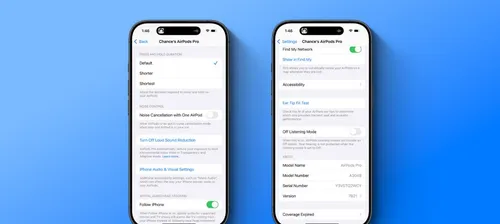 Apple removed the original AirPods Pro settings, but you can add them back here.