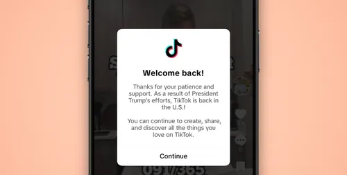 TikTok has returned to the US market, but it is not available on the Apple App Store: What you need to know.