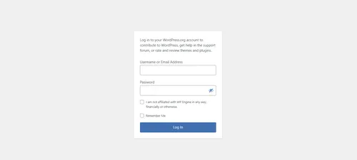 WordPress and WP Engine's battle, the court ordered the deletion of the login box.