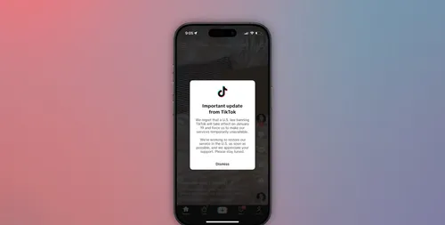 TikTok 官方声明将关闭其在美国的业务。