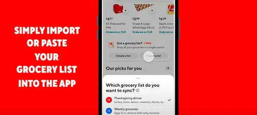 DoorDashは、より速い Grocery Shopping に Apple Reminders の統合を追加しました。