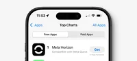 Meta Quest 헤드셋은 인기 있는 크리스마스 선물로 여겨졌으며, 앱이 앱 스토어에서 최고 순위를 차지했습니다.