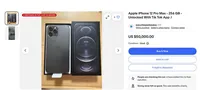 Sellers on eBay offering between $2,000 and $50,000 for iPhones with TikTok installed.