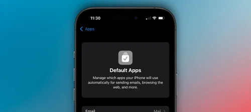 iOS 18.2 允许你设置新的默认 iPhone 应用程序,以下是具体操作方法。