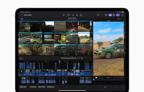애플은 공간 비디오 편집, 자막 생성 등 기능을 포함한 Final Cut Pro 11을 출시했습니다.