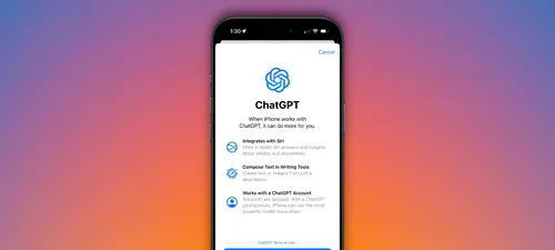 ChatGPT for iOS 添加了使用 SearchGPT 的新快捷方式