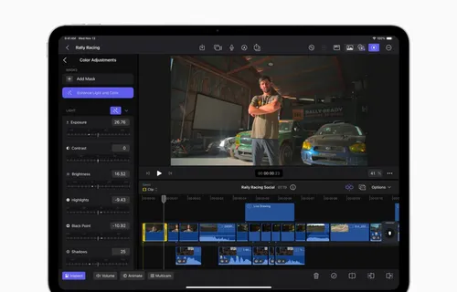 애플은 공간 비디오 편집, 자막 생성 등 기능을 포함한 Final Cut Pro 11을 출시했습니다.