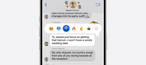 iOS 18.2のMessagesアプリの新機能について