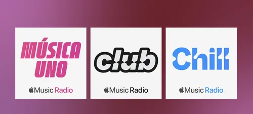 Apple Music新增三个现场广播电台,扩展 hosted radio 功能。
