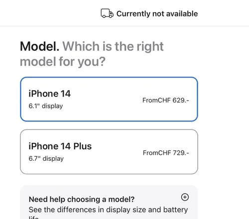 iPhone 14 and iPhone SE sales are gradually decreasing in Europe.