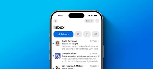PSA: iOS 18.2的Apple Mail重设计目前还不适用于iPad或Mac