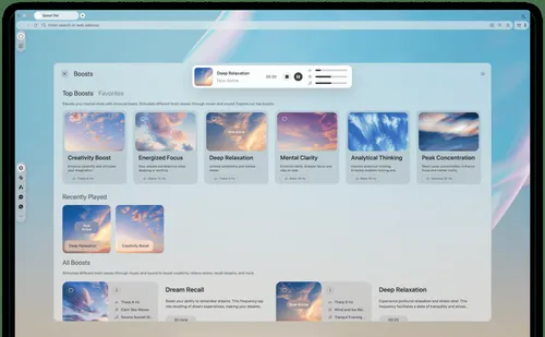 Opera Air est un nouveau navigateur Web doté de fonctionnalités intégrées de pleine conscience.