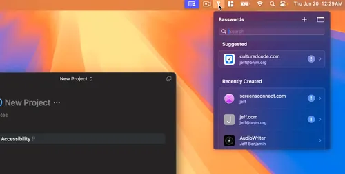 Apple's password app makes it easy to replace the existing password manager.