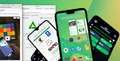 postmarketOS 24.12 has been released. It includes KDE Plasma Mobile 6.2.4 and GNOME Shell 46.