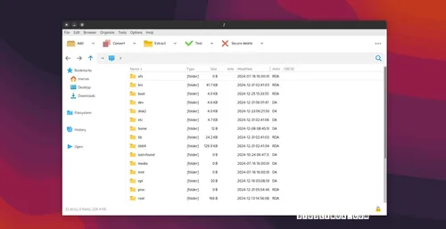 PeaZip 10.2 open-source archive manager has been released using the Qt 6 package.