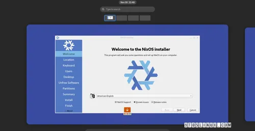 NixOS 24.11 发布,搭载 GNOME 47 和 KDE Plasma 6.2,默认使用 PipeWire