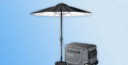 Anker Has Created a Solar Panel Deck for Charging Electric Vehicle Stations