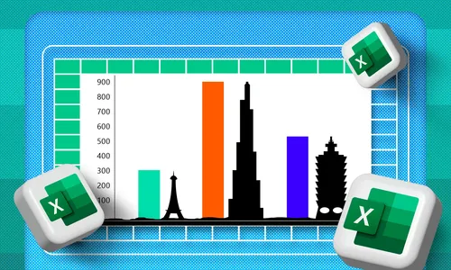 Using images and icons in charts in Exce