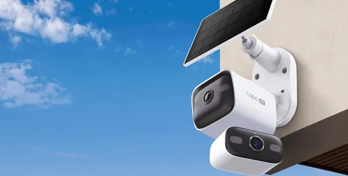 La cattura di sorveglianza a 4K con la camера Tp-Link Tapo HybridCam Duo Dual-Lens