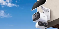 La cattura di sorveglianza a 4K con la camера Tp-Link Tapo HybridCam Duo Dual-Lens