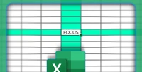 Using the focus field to support data input and analysis in Exce