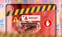 Reporting accounts on Instagram, Facebook, etc.