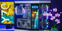 내장형 화면이 PC 케이스 디자인의 미래입니다.