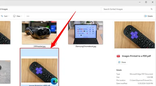 如何在Windows 10或Windows 11中将图片合并成一个PDF文件