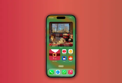 「These three adjustments brought Christmas atmosphere to my iPhone」