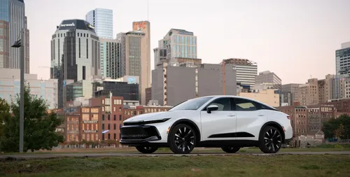 This Toyota car is more luxurious than an Acura luxury vehicle and is not a Lexus.