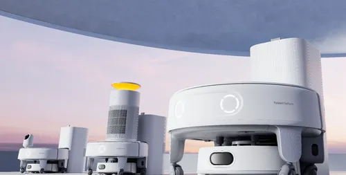 K20+ Pro of Switchbot is a robot cleaner with an attached modular head.