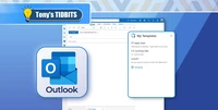 Do not create new Outlook templates in the My Templates pane: use this instead.