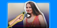 People in the video tend to like holding microphones.