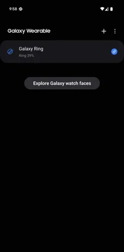 「Galaxy Wearableアプリの更新により、UI変更によりデバイス側のメニューが削除されました」